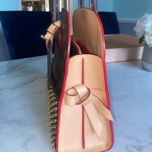 Louis Vuitton / Christian Louboutin calibration bag!